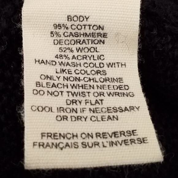 Moth Long Sleeve Top – Gray/Black – Size M - Picture 5 of 7